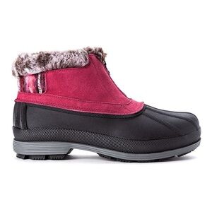 Propet Women's Winter Boots - Black and Pink